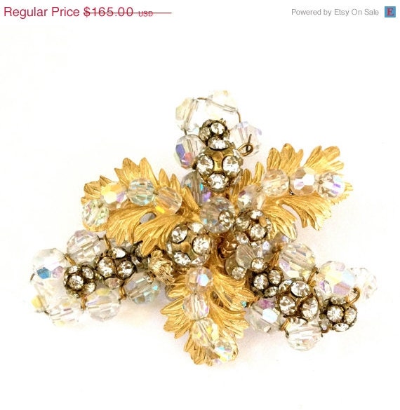 Vintage Hattie Carnegie Brooch By Vintageimagine On Etsy