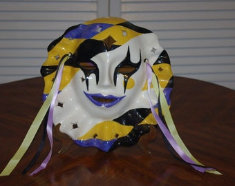 handmade mardi gras masks