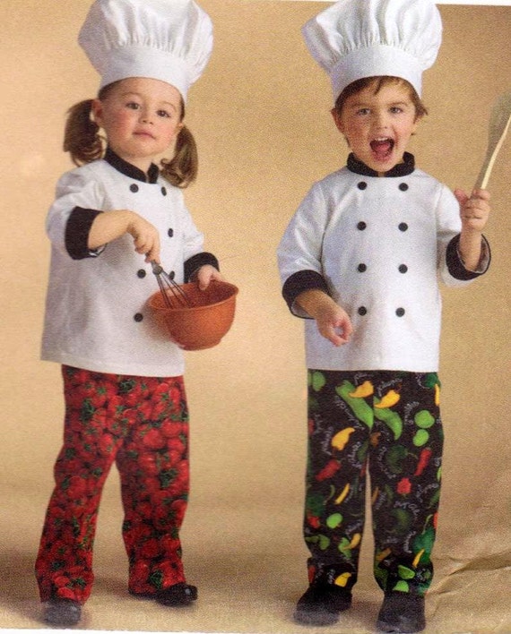 Chef Child's Costume 361250 by HouseOfZuehl on Etsy