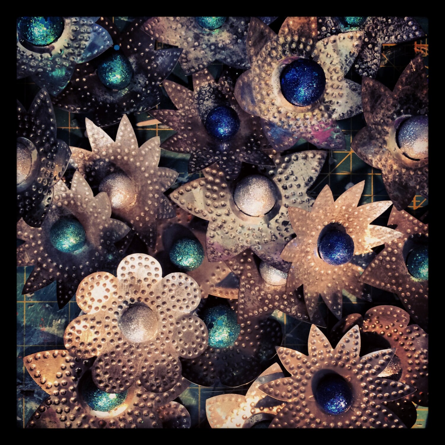 Ornaments Vintage light reflectors tree ornaments by SamjenArts