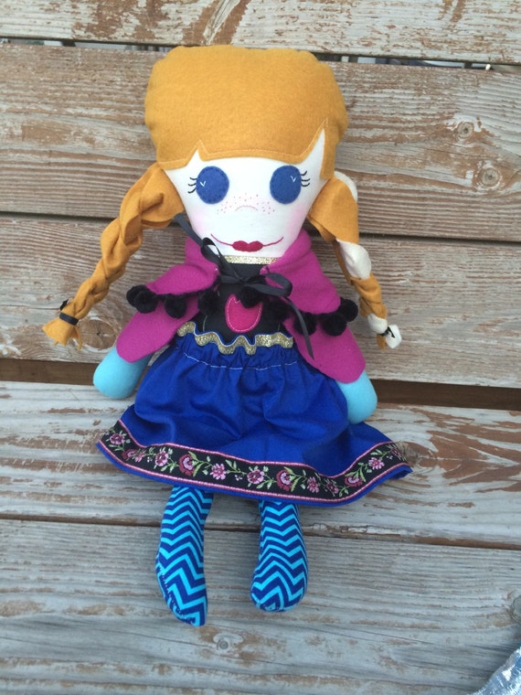 anna frozen rag doll