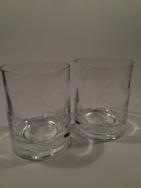Templeton Rye Whiskey Glasses set of 2 by CupcycleGlassWorks