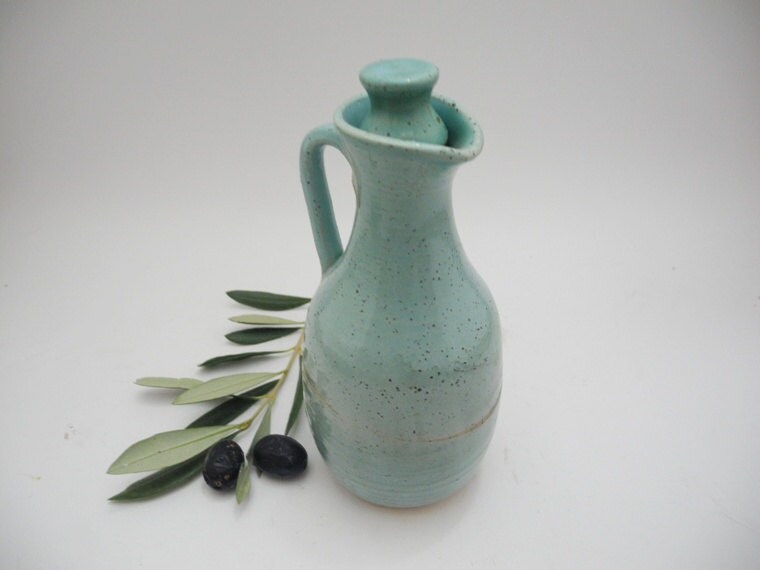 Olive Oil Decanter Oil Cruet Salad Dressing Bottle with lid