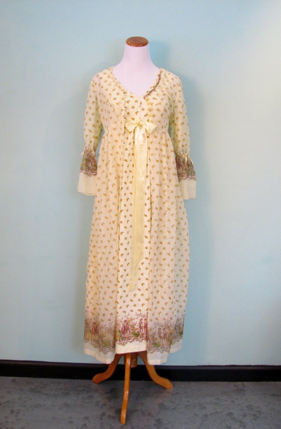 matching robe and gown
