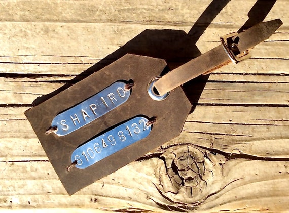 personalized luggage tags shipping