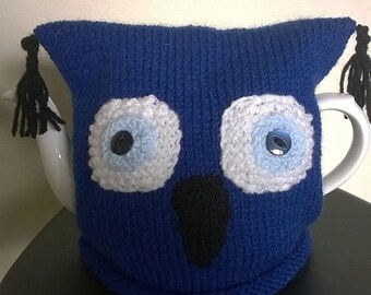 Blue Owl Tea Cosy