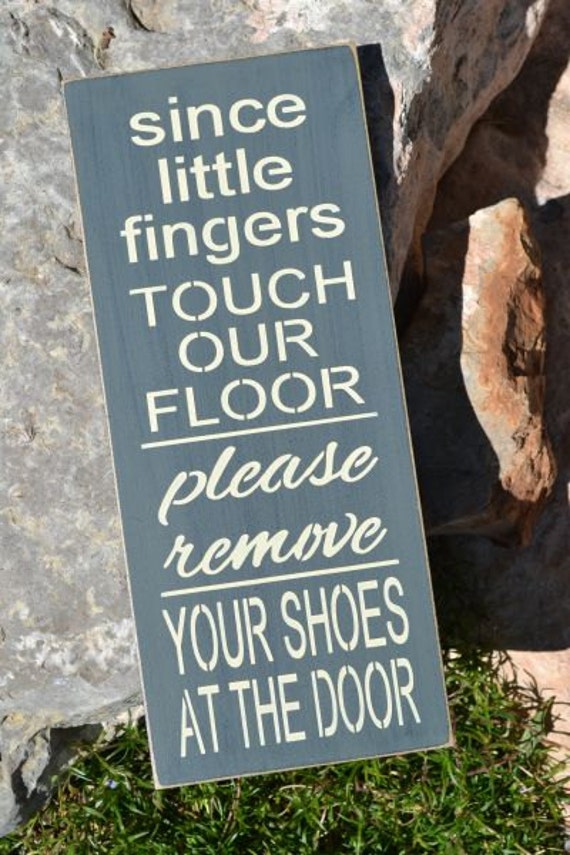Since little fingers touch our floor please by CreativeTouchWood2