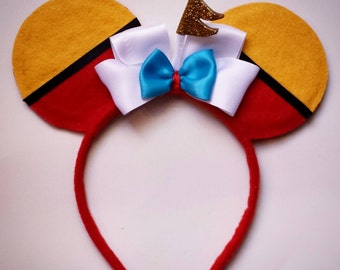 Tweedle Dee & Tweedle Dum Mouse Ears Headband
