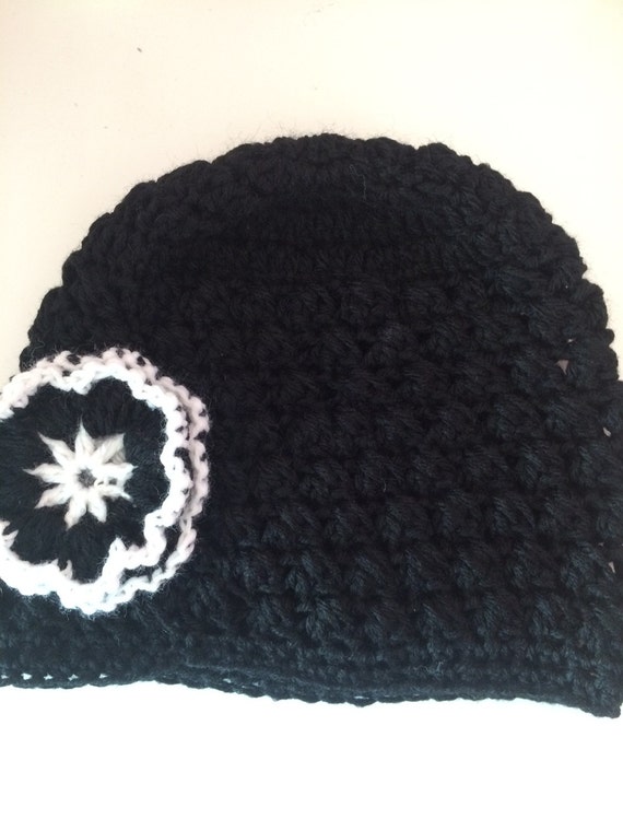 Items similar to Black Beanie on Etsy