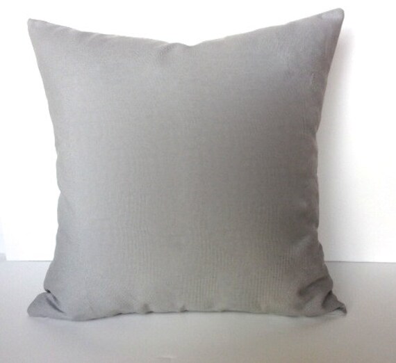 Items similar to One Grey pillow cover, cushion,decorative throw pillow