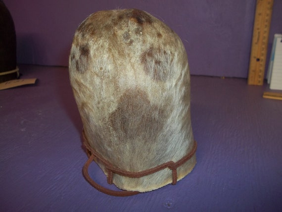 1 Bull Scrotum Bag real animal fur nut sack part purse man