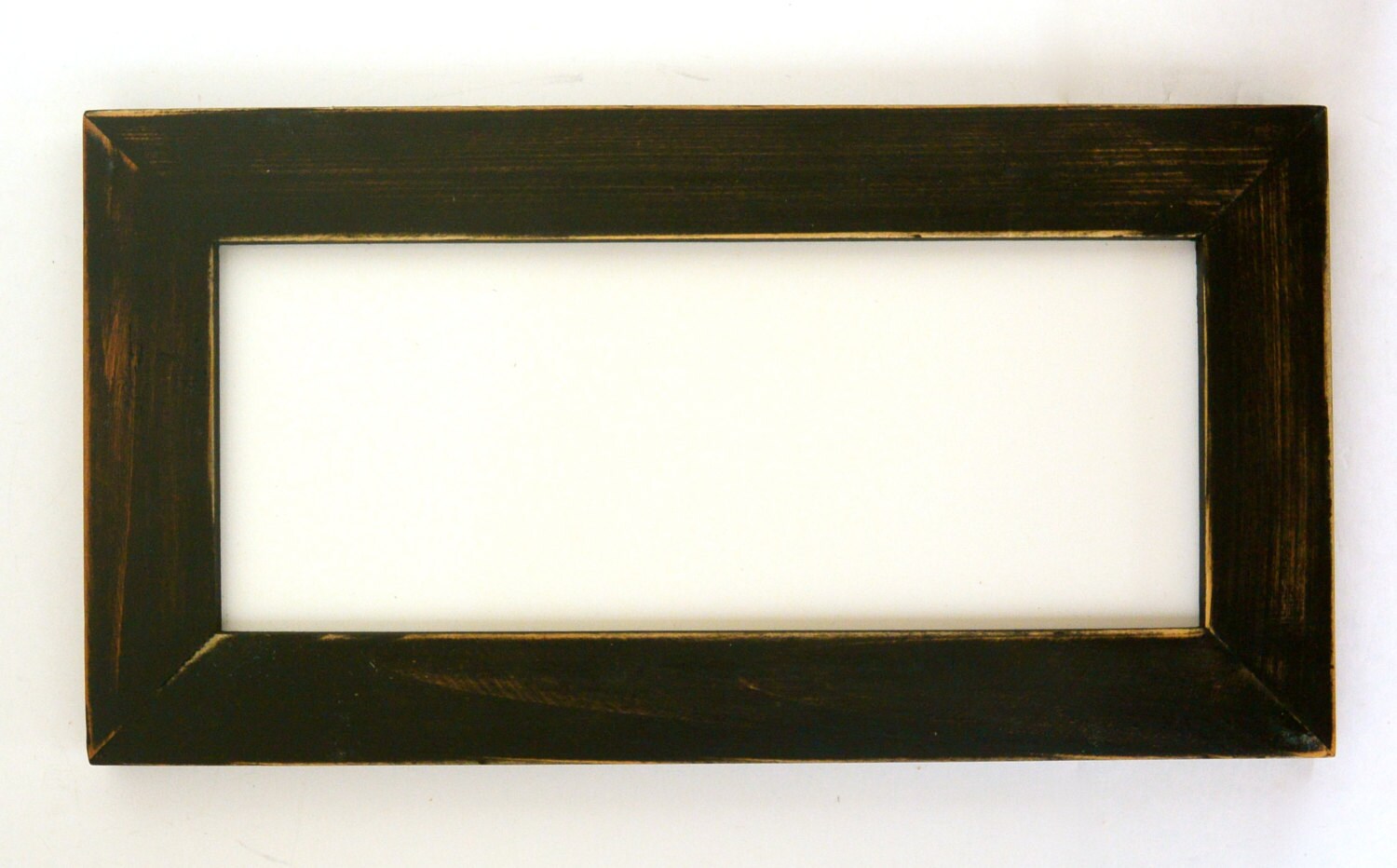 Handpainted Black Frame with Dry Erase Board/ by