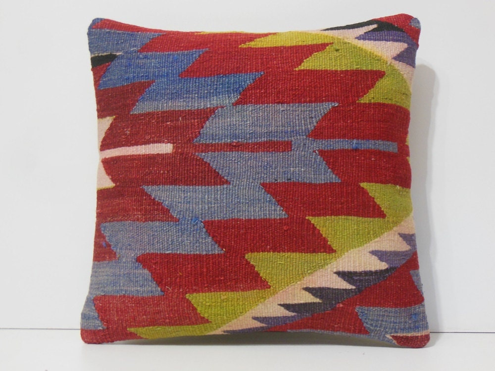 ethnic tapestry tribal cushion cover by DECOLICKILIMPILLOWS