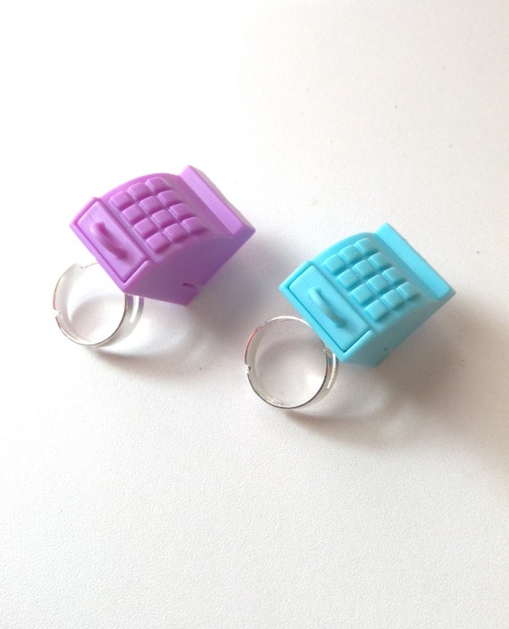 Items similar to Cash register toy ring, upcycled or repurposed ring