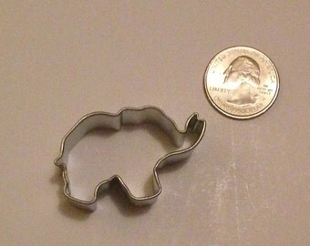 1.5" Mini Elephant Cookie Cutter