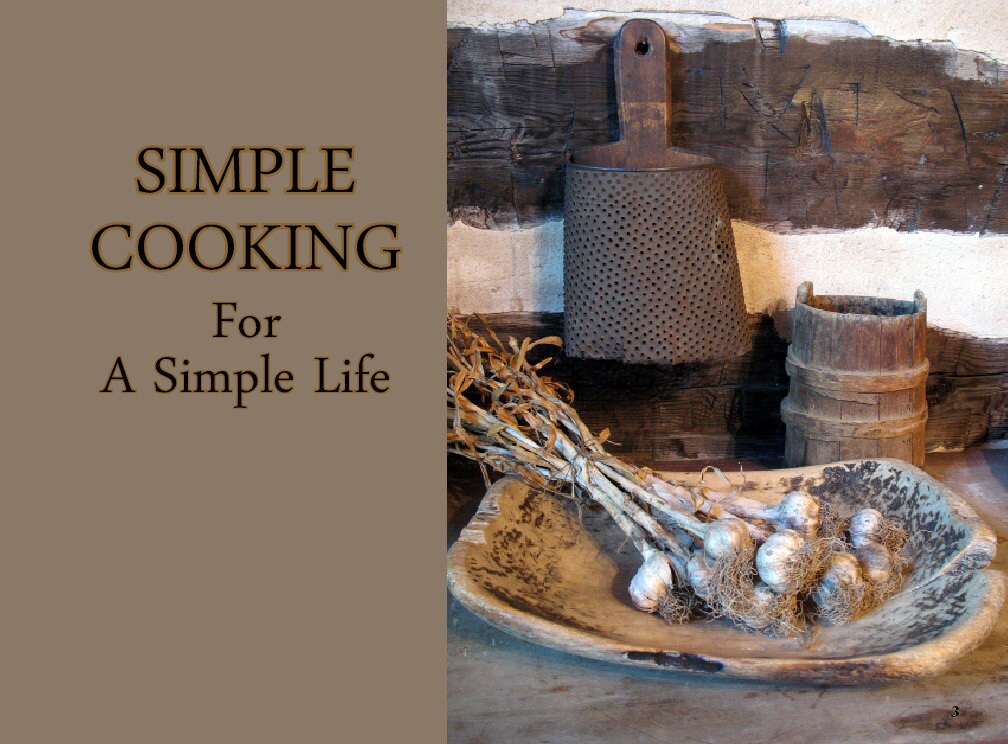 1900 'Mrs Beeton's All About Cookery' Cookbook, Antique ... Simple Cooking for a Simple Life Book Created by Jill