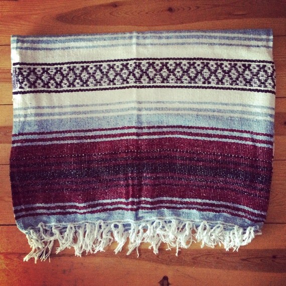 mexican falsa yoga pilates blanket