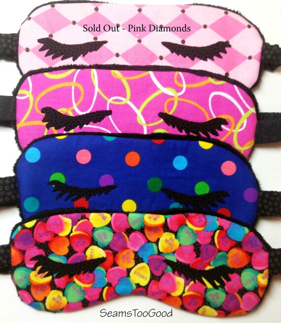 Eyelash sleep mask