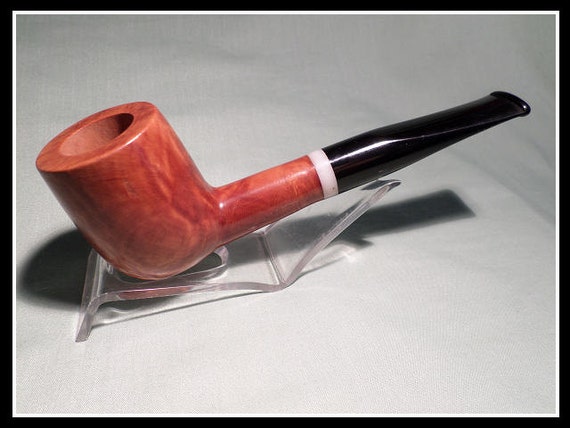 Briar Pipe New and Un-Smoked Chambersburg Pipe Works Large Smooth Billiard with White Band