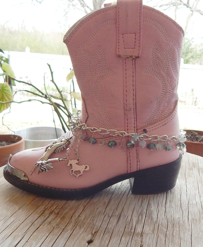 REDUCED PRICE Boot Bracelet Wild Horse Boot by Cowgirluplady