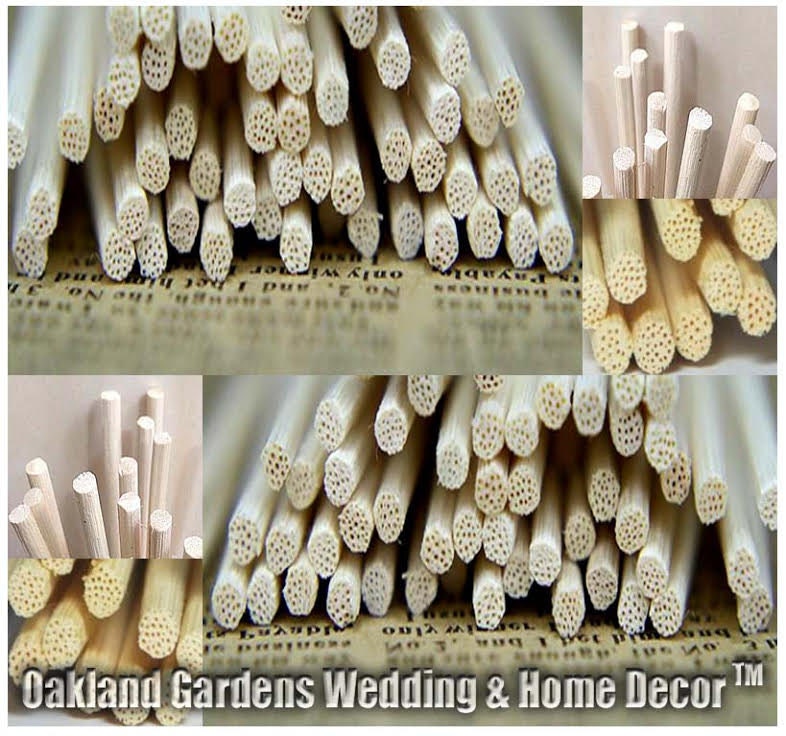 Rattan Reed Diffuser Replacement Sticks 12 x 3 mm With