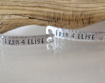 IRUN4 - I Run 4 Offical Vendor - Running Buddy Shoe Tag - Running Jewelry - Marathon Jewelry - Inspirational Jewelry - Pink Lemon Design