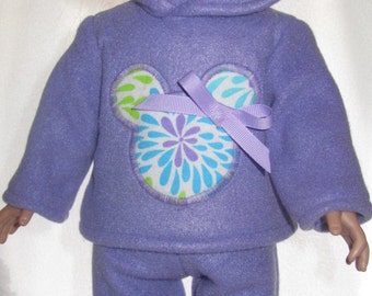 violet sweatsuit