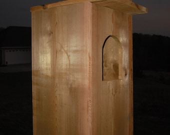 Cedar Barred Owl House