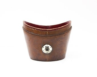 English Leather Hat Box Base