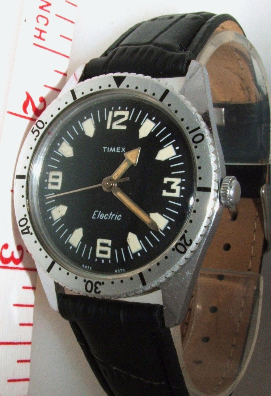 timex electric vintage watch