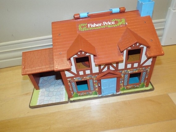 little people fisher price doll house