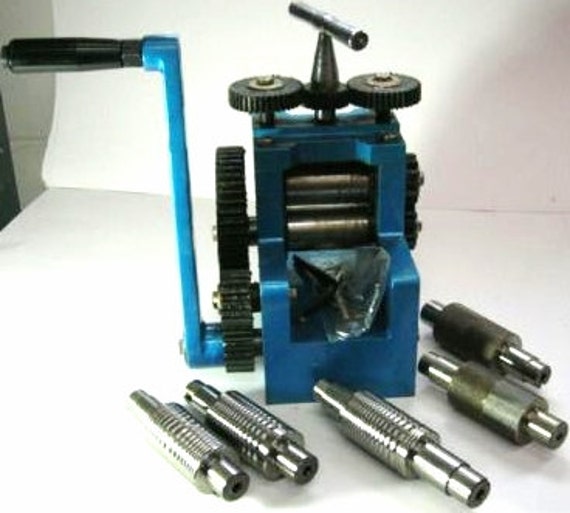 Jewellers Mini Rolling Mill with 7 Rolls 3 x by ProopsBrosLTD