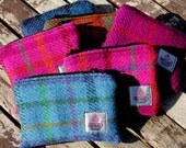 Harris Tweed Purse, tartan and checks, small purse, change purse, coin purse, coin pouch