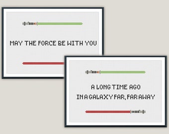 Star Wars Cross Stitch - PATTERN