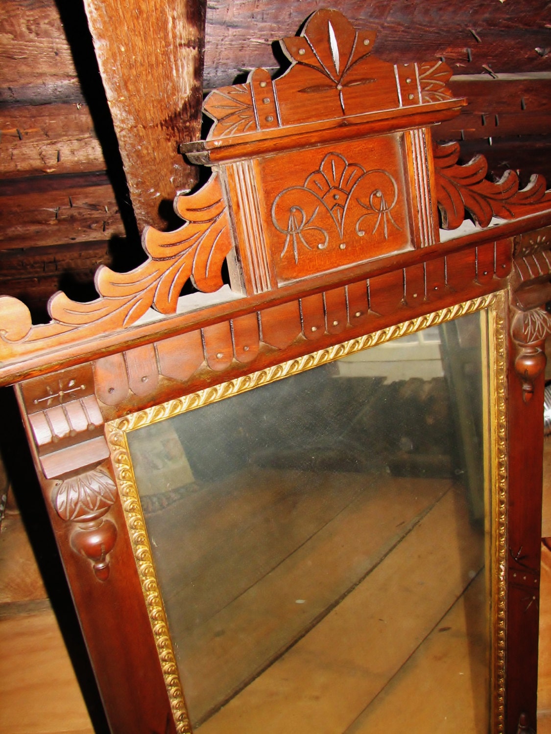 Eastlake hall mirror