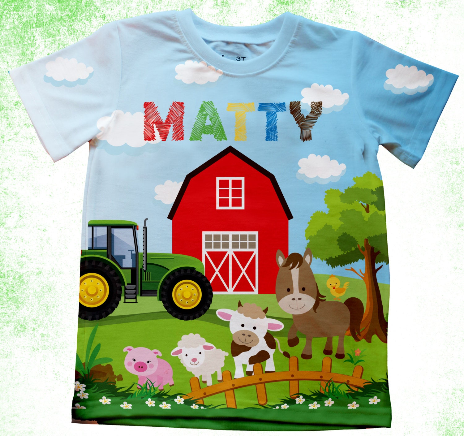 fun at the farm t shirt