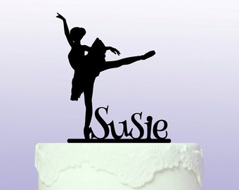 Personalised Ballerina Cake Topper