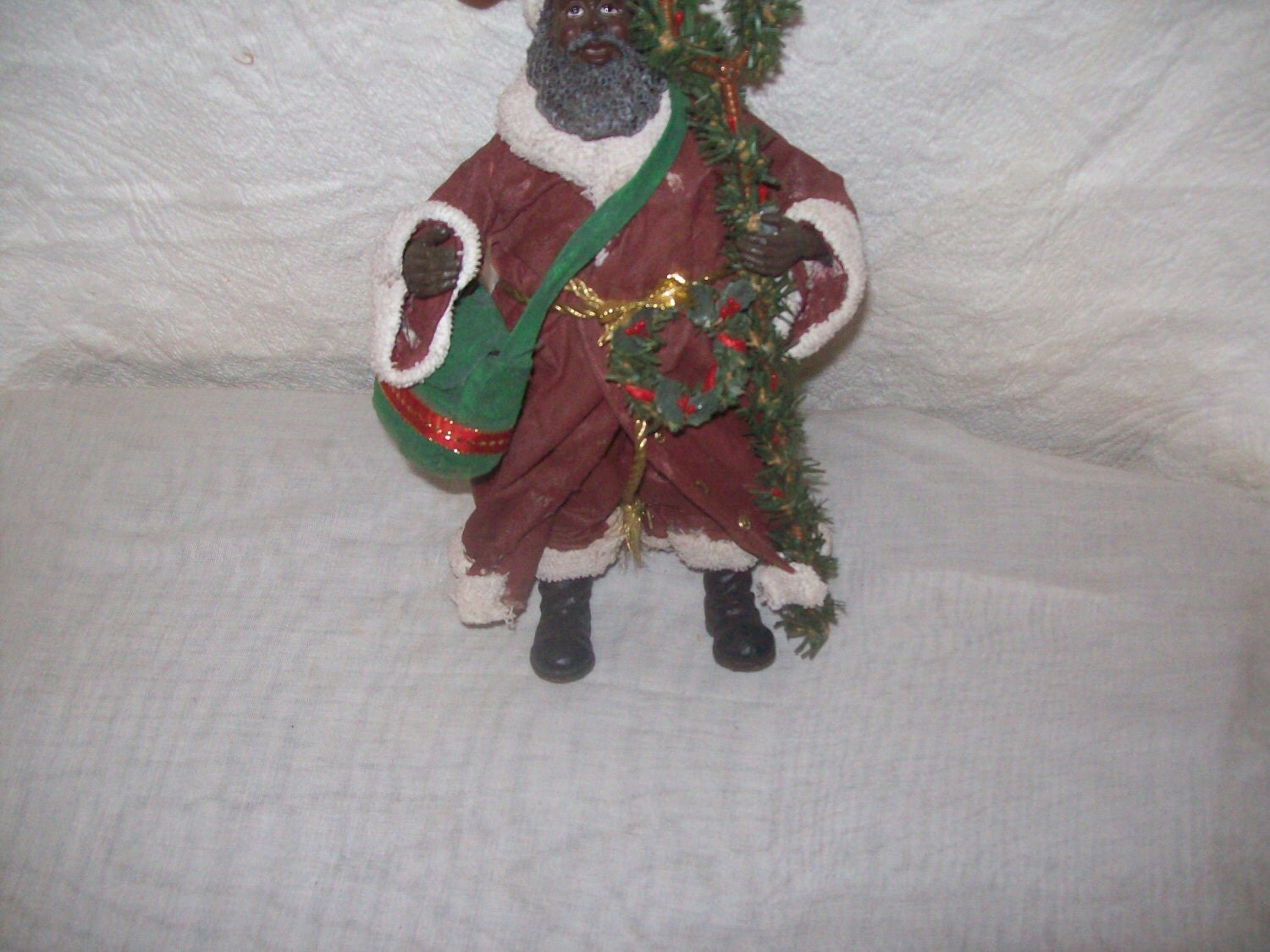 Vintage Santa Claus Collectible Figurine By Elegantfashion1