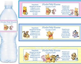 baby water vintage shower labels bottle Printable Water Labels / Baby Shower Bottle Labels Unlimited Print