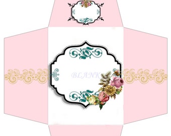 VikkiVines ~ U Print Packs ~ Vintage Inspired Holiday! Fun, Easy and Fabulous. Fill with Seeds and Little Magical Things! A33