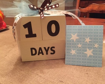 Cream Baby Age Blocks