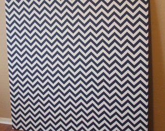 Fabric Bulletin Board - XL, Huge 44" x 44" Pin board, cork board, Bulletin Board, Memo Board, Photo display, Chevron Fabric pin board