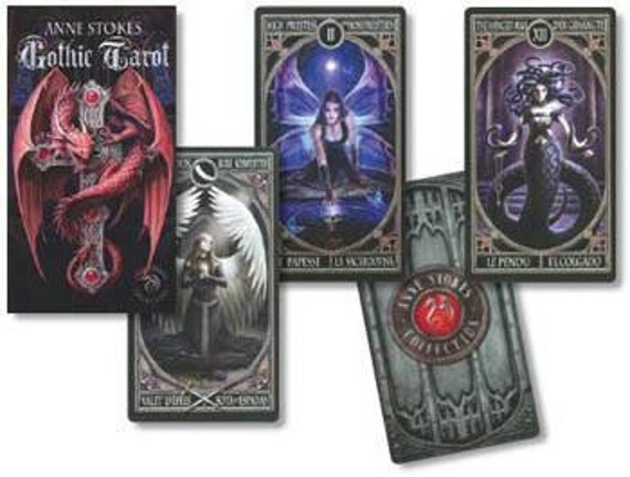 Gothic Tarot Deck by Anne Stokes