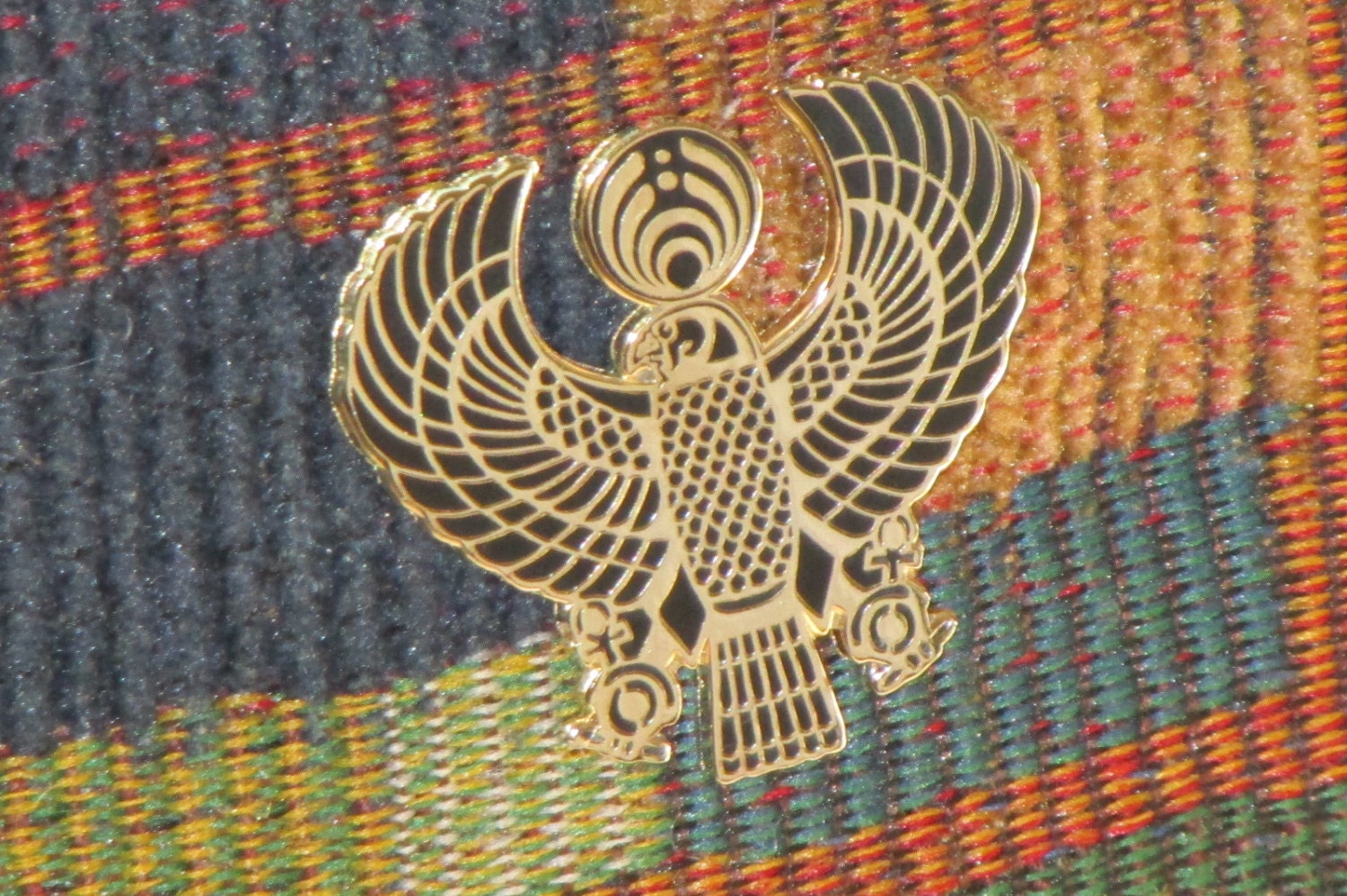 Bassnectar Bass Head Egyptian Eagle Egypt Falcon Ankh Festival