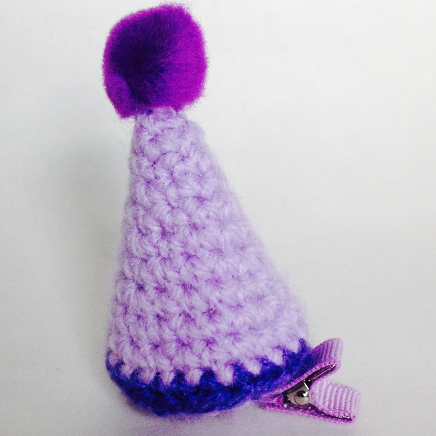 Party Hat Hair Clip by LoopyNStitch on Etsy