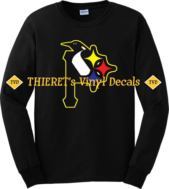 Pittsburgh sports teams trilogo long sleeve tshirt