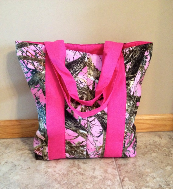 Pink Camo Tote Bag Camo Bag Women&#39;s Bag Women&#39;s Tote
