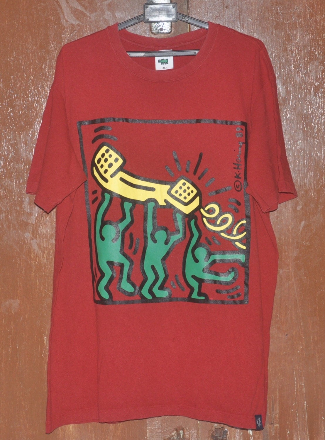 keith haring new york shirt