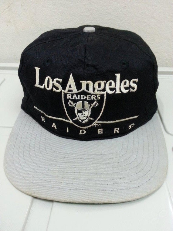 Vintage Los Angeles Raiders Team Nfl Snapback by SuzzaneVintage