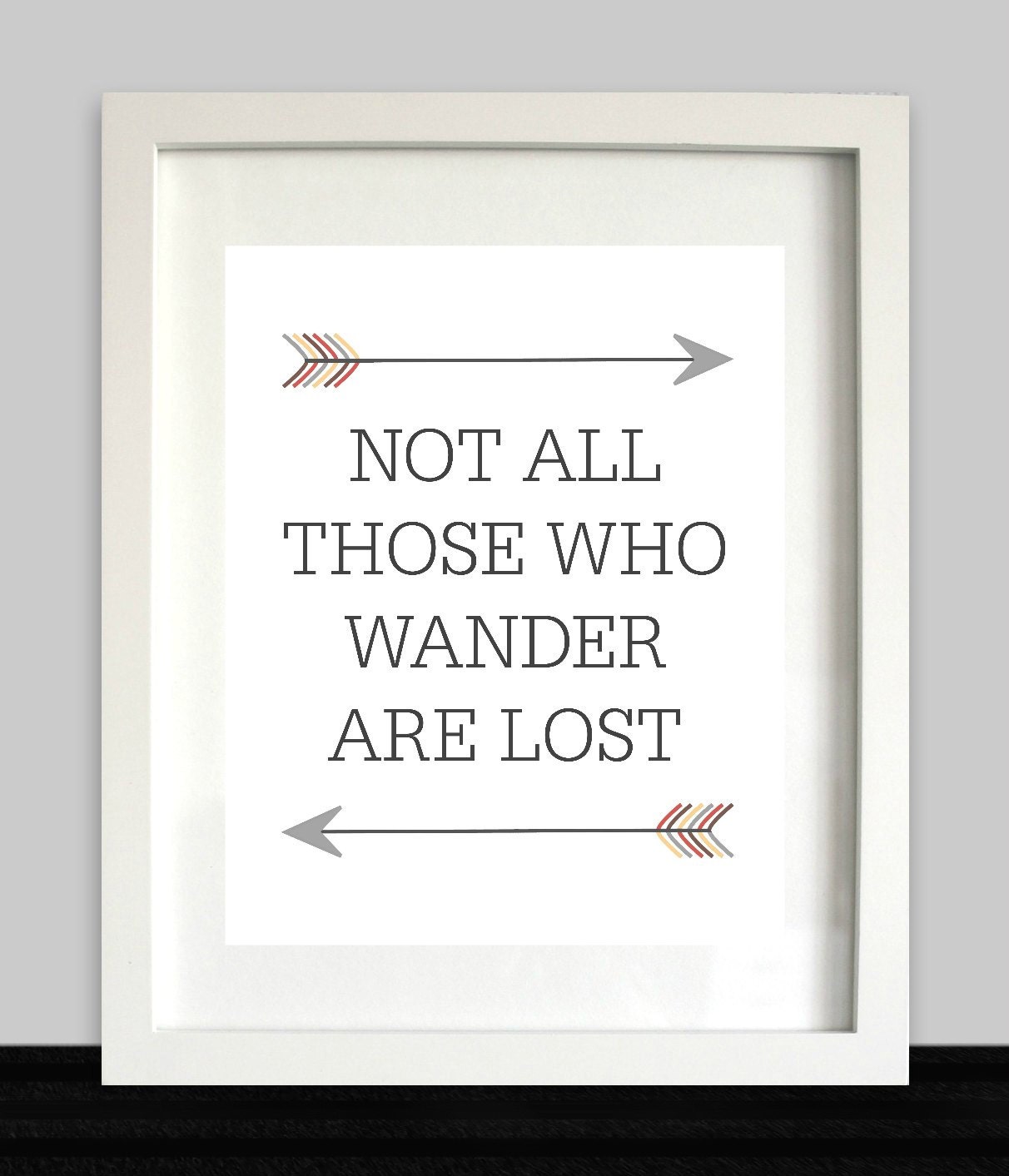 Not All Those Who Wander Are Lost Printable // Home Wall Art